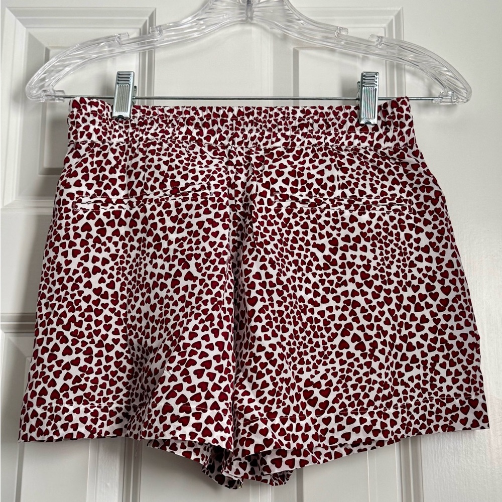 NWT Anine Bing High Waist Shorts with hearts size XS - Picture 4 of 7